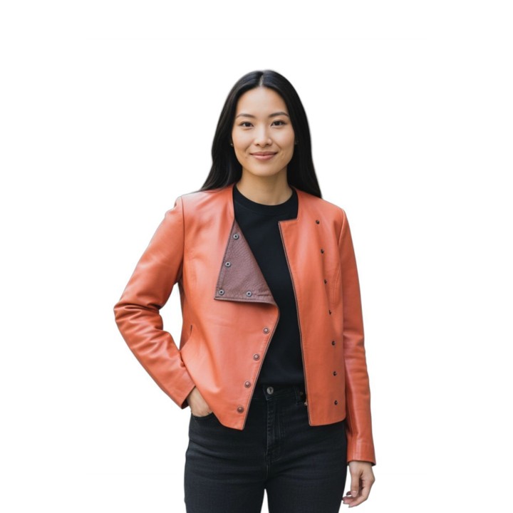 Chaqueta Piel de Napa Quisquilla - Imagen 6