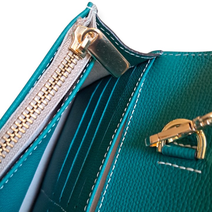 Bolso Joya Calista Piel Verde - Imagen 5