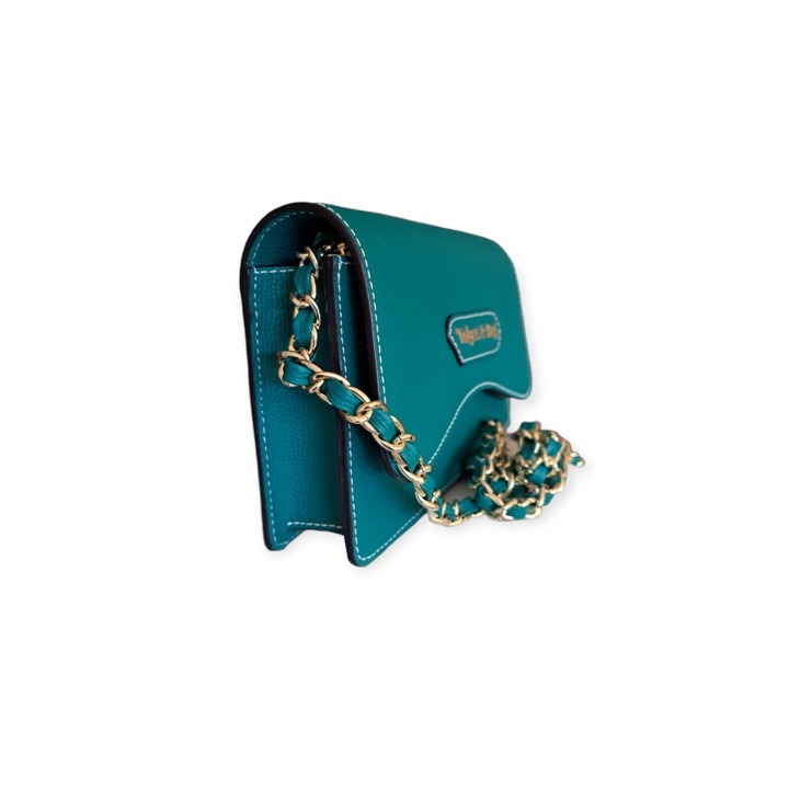 Bolso Joya Calista Piel Verde - Imagen 3